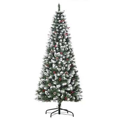 HOMCOM 6FT Artificial Christmas Tree