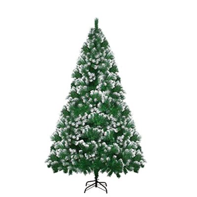 LOKIPA 6ft Snow Flocked Christmas Tree