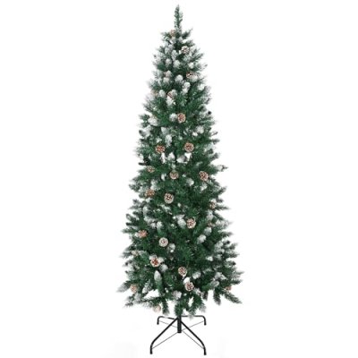 HOMCOM 6ft Artificial Christmas Tree