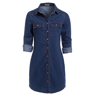 SS7 Denim Shirt Dress
