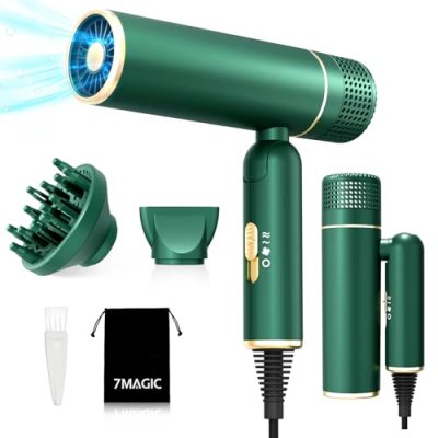 7MAGIC Travel Hair Dryer