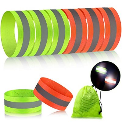 8 Pieces Reflective Bands Winter High Visibility…