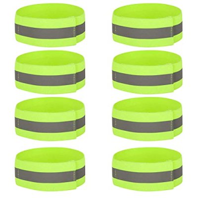 8 PCS High Visibility Armbands, Running Safety…
