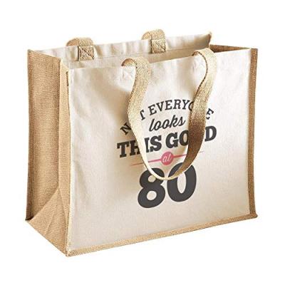 80th Birthday Ladies Shopping Bag