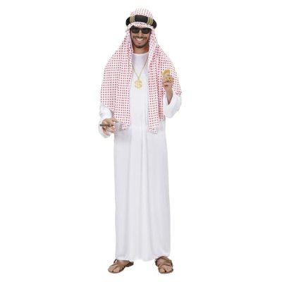 WIDMANN 8904A Men’s Arabian Sheikh Costume. Saudi…