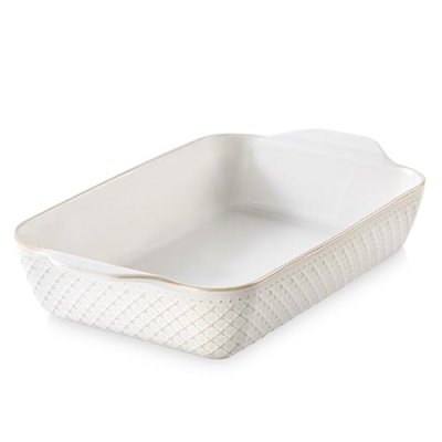 DOWAN 9x13 Deep Lasagna Baking Dish, Ceramic…