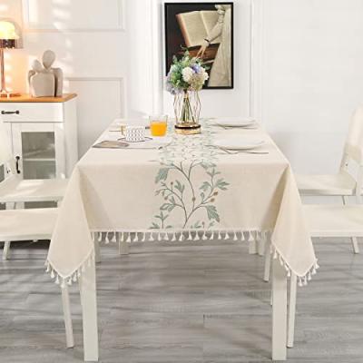SUCHDECO Tablecloth with Tassel