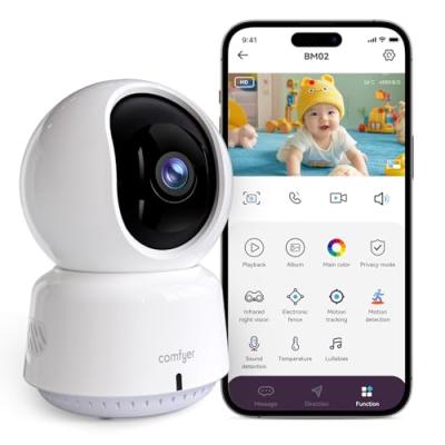 Baby/Pet Monitor with 2K Resolution