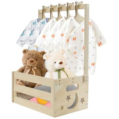 Baby Closet Basket with Hangers