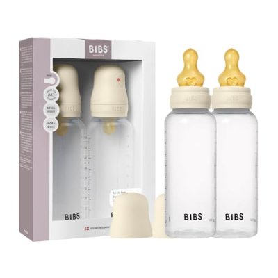 BIBS Baby Bottle 270 ml Natural Rubber Latex…