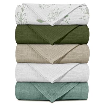 Baby Muslin Cloths Swaddle Blankets