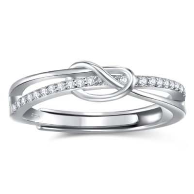 Macachii 925 Sterling Silver Adjustable Rings for…