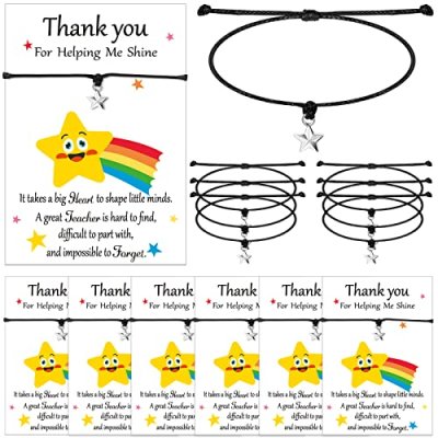 Faccito Teacher Gift String Bracelet