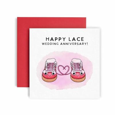 Lace Anniversary Card