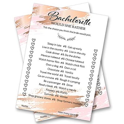 Bachelorette Party Games