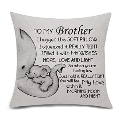 Bacmaxom Brother Cushion Cover