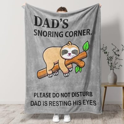 KAAYEE Dad Blanket Gift for Fathers