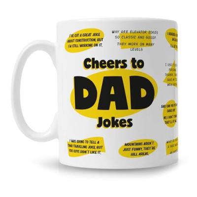 Dad Jokes Mug for Fathers Day