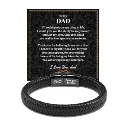 MANVEN Dad Bracelet - Gifts from Daughter Son