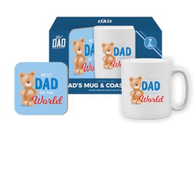 TILZ GEAR Daddy Mug & Coaster Set