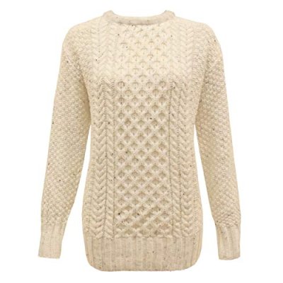Ladies Cable Knit Sweater