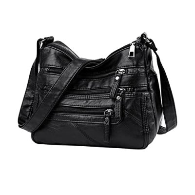 Ladies PU Leather Crossbody Bag