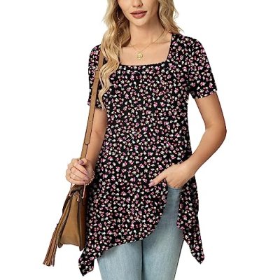 POPYOUNG Ladies Tunic Top