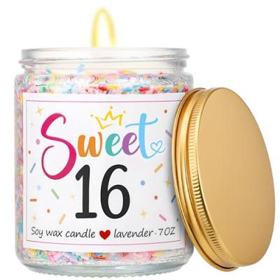 SaeRryor 16th Birthday Lavender Candle