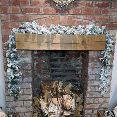 Kaemingk Snowy Christmas Garland