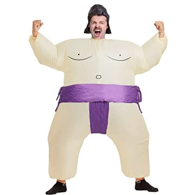 Rafalacy Inflatable Sumo Wrestler Suit Costume…