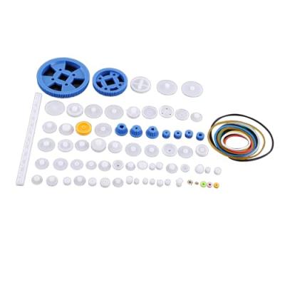 Fafeicy Gears and Belts Kit for DIY Toys