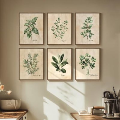 Sage Green Botanical Wall Art