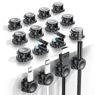 Magnetic Cable Clips Management