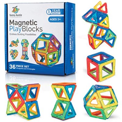 Magnetic Building Blocks Toy, 36 pcs Set