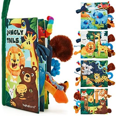 Hahaland Baby Book Jungle Tails