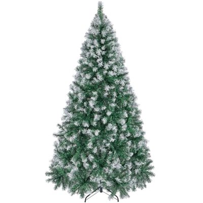 Yaheetech 7ft Frosted Christmas Tree