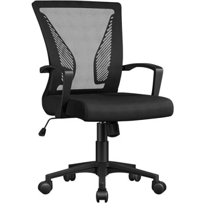 Yaheetech Adjustable Office Swivel Chair…