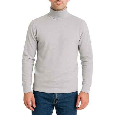 Bahob® Men's Turtleneck Jumper