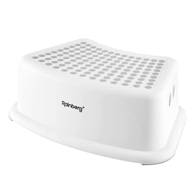 Rainberg Step Stool for Kids, Sturdy Double Step…