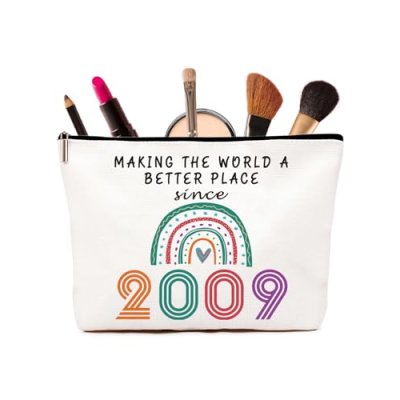 Rainbow Cosmetic Bag for 16th Birthday