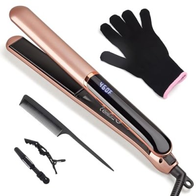 Hair Straightener with Floating Plates