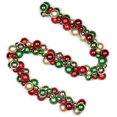 Oairse 66"/168cm Christmas Ball Garland with 129…