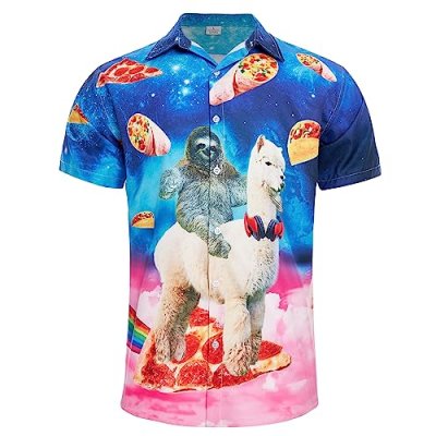 Raisevern Men’s Printed Shirt