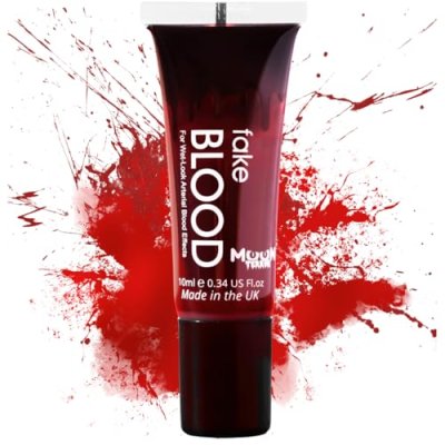 Fake Blood 10ml by Moon Terror Halloween SFX Pro…