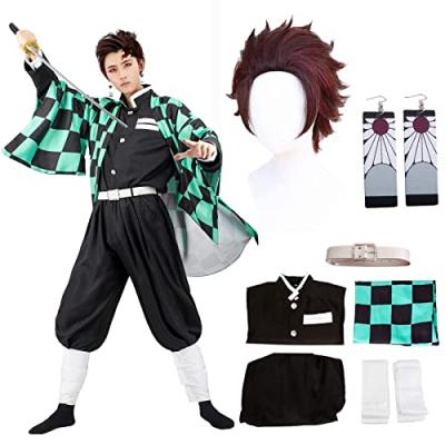 JYakeji Tanjirou Cosplay Kimono