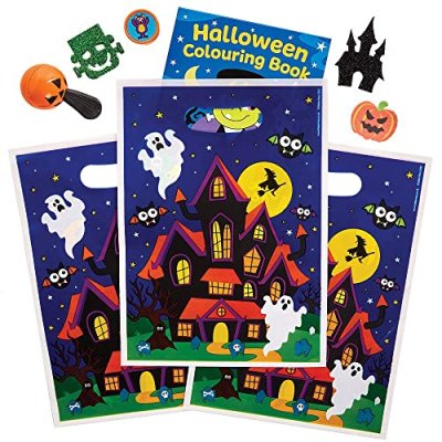 Baker Ross FX225 Halloween Party Loot Bags - Pack…