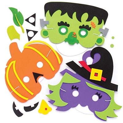 Baker Ross Halloween Mask Kits