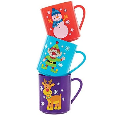 Baker Ross Christmas Mugs