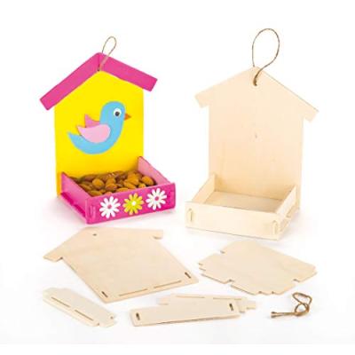Baker Ross Mini Wooden Bird Feeder Kits