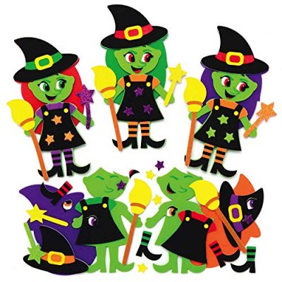 Baker Ross Witch Magnet Kits